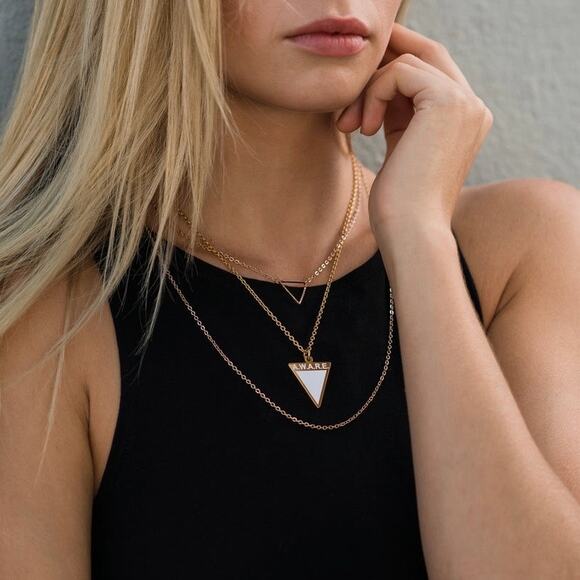 IOB Silver AWARE Necklaces in White - Picture 3 of 8